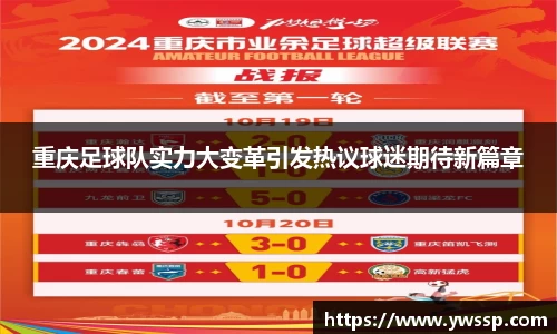 重庆足球队实力大变革引发热议球迷期待新篇章